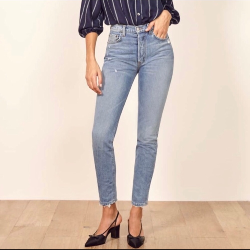 Reformation Julia High Cigarette Jean